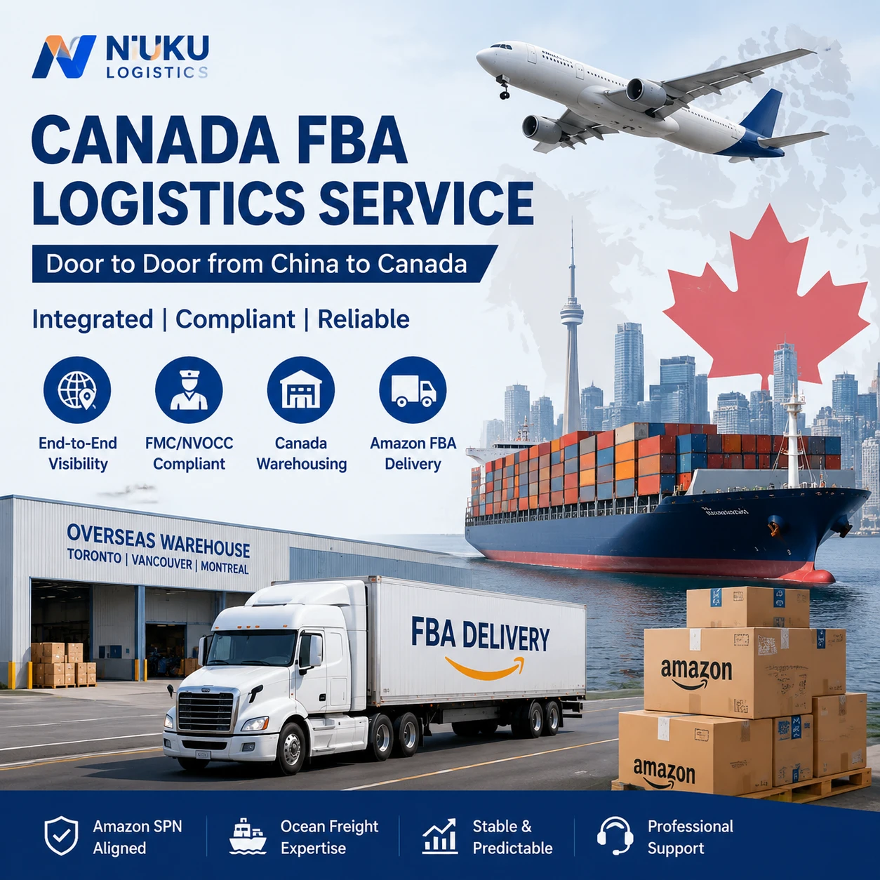 Canada FBA logistics service