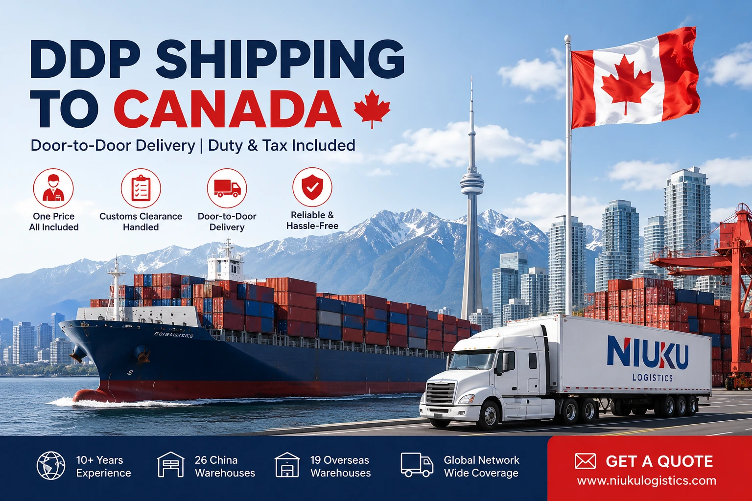 DDP shipping to Canada