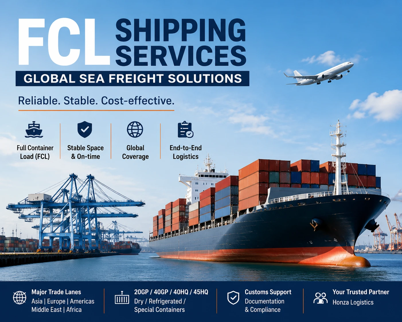 DDP shipping from China door-to-door logistics solution showing air freight